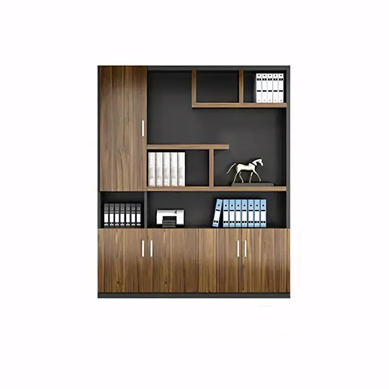 Modern Office Storage Cabinet with Partitioned Shelves ANZHAP-WJG-711-mainpictures 7