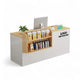 Natural+White / Inside View Right Side Shelf / L100*W60*H90cm