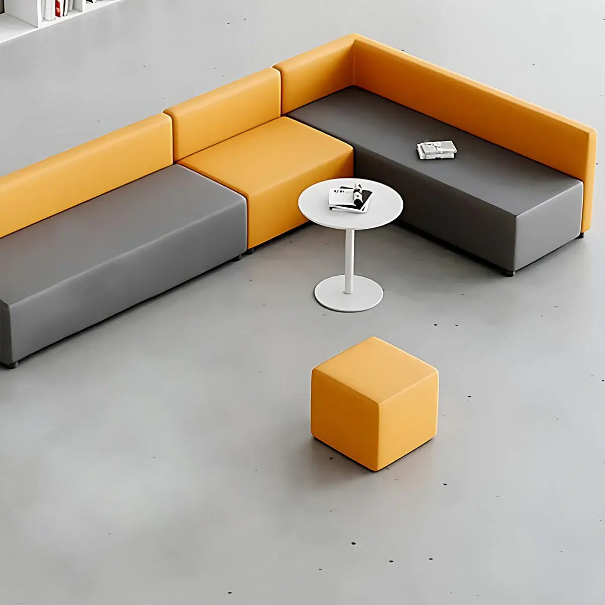 Modular Patchwork Lounge Sofa Modern Waiting Area Couch ANZHAP-SFA-713-mainpictures 15