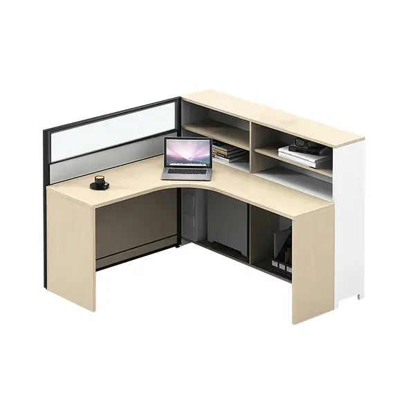Professional L-Shaped Shared Office Desk - Flex Workstation ANZHAP-BGZ-2013-mainpictures 140