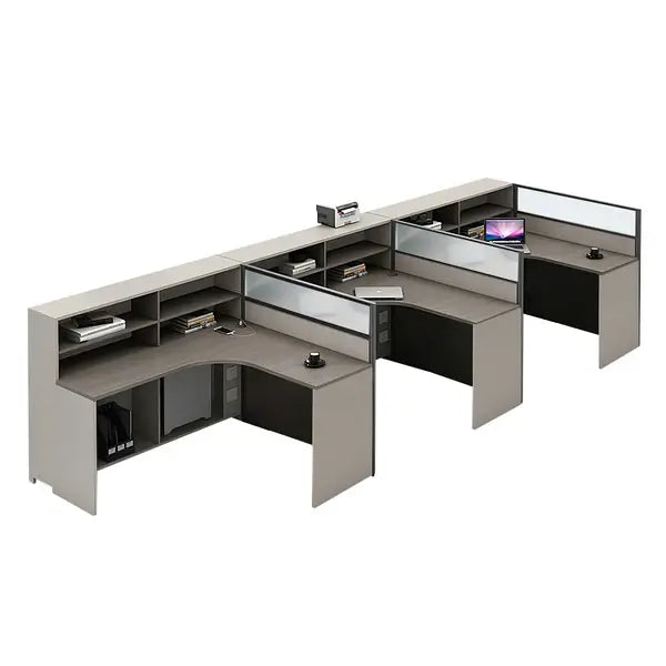 Professional L-Shaped Shared Office Desk - Flex Workstation ANZHAP-BGZ-2013-mainpictures 75