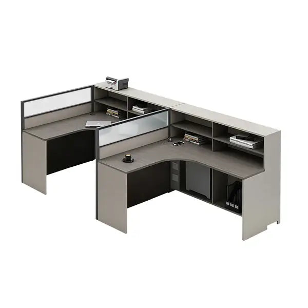 Professional L-Shaped Shared Office Desk - Flex Workstation ANZHAP-BGZ-2013-mainpictures 77