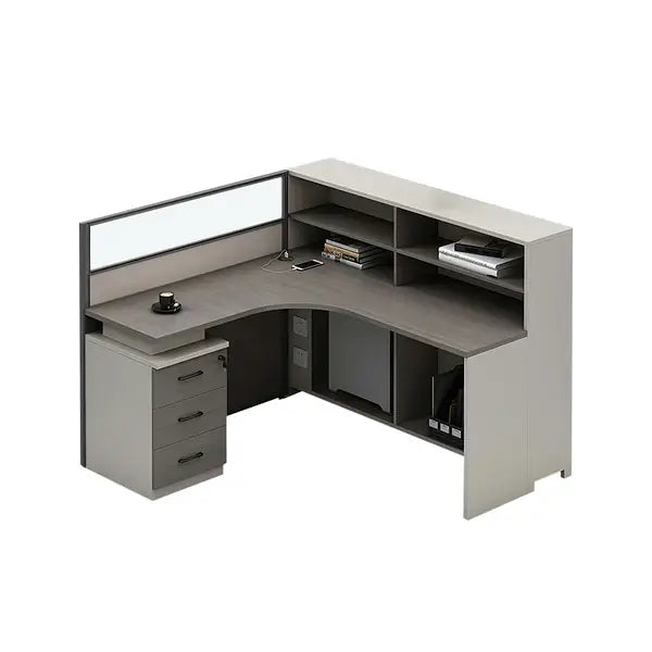 Professional L-Shaped Shared Office Desk - Flex Workstation ANZHAP-BGZ-2013-mainpictures 82