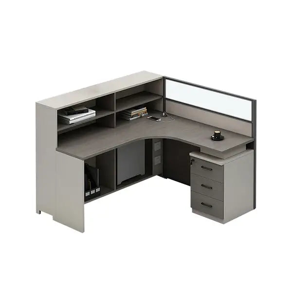 Professional L-Shaped Shared Office Desk - Flex Workstation ANZHAP-BGZ-2013-mainpictures 84
