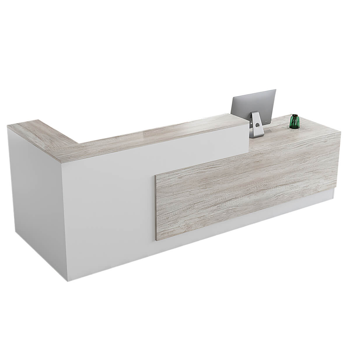 Professional L-Shaped Welcome Desk for Modern Business Foyers - ANZHAP JDT-011 Main picture 14