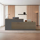 Oak + Gray / W180*D60*H105cm / Inside View Lleft Side Higher