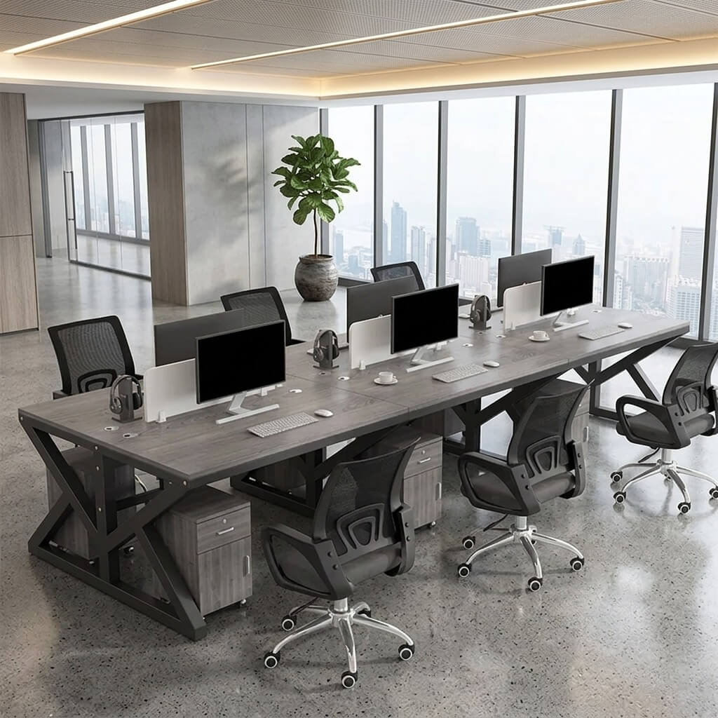 Professional Modern Office Desk with Privacy Panels ANZHAP-BGZ-071-mainpictures 36