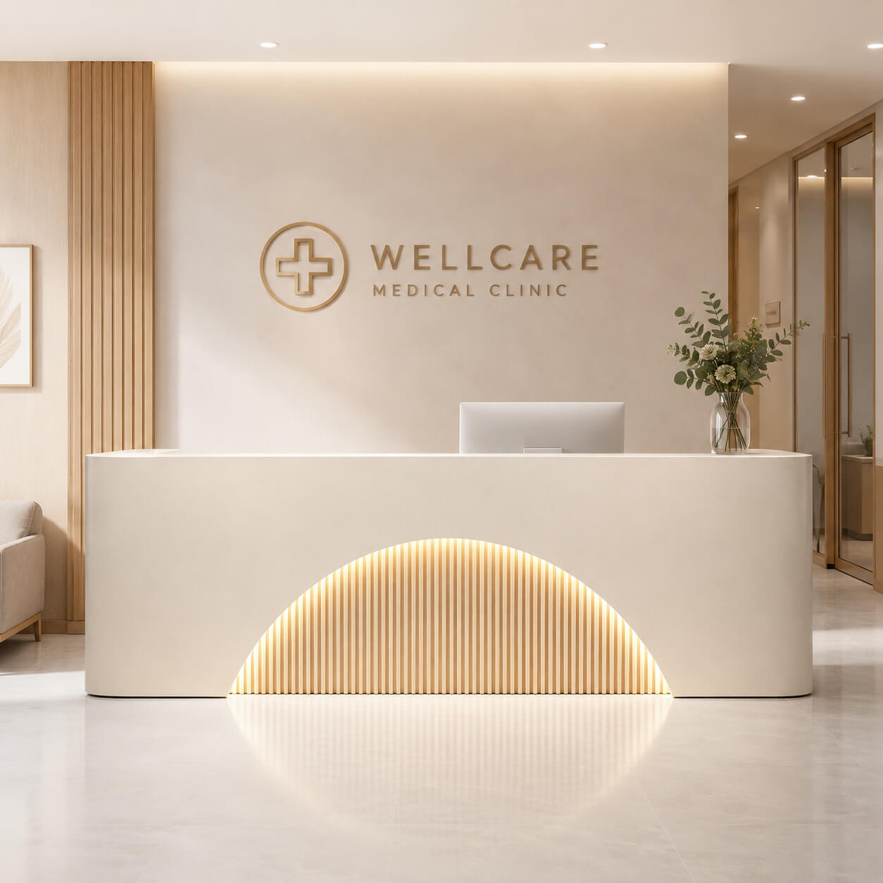 Salon Reception Desk for Modern Beauty and Hair Salons-JDT-483-main pictures 2