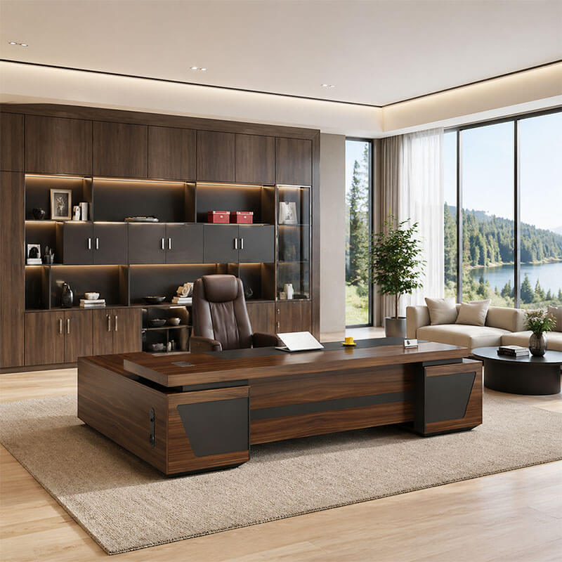 Sturdy Heavy Duty Manager Desk - Executive Desk with Storage ANZHAP- LBZ-2091-mainpictures 19
