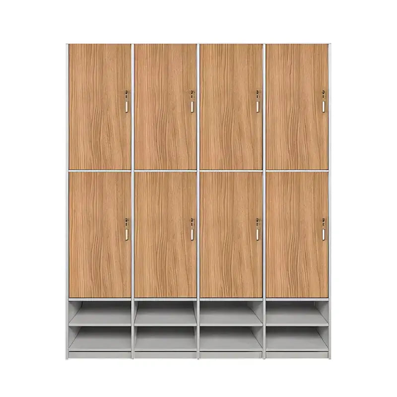 Tall Office Bookcase Storage Cabinet with Cupboard ANZHAP-WJG-701-mainpictures 37