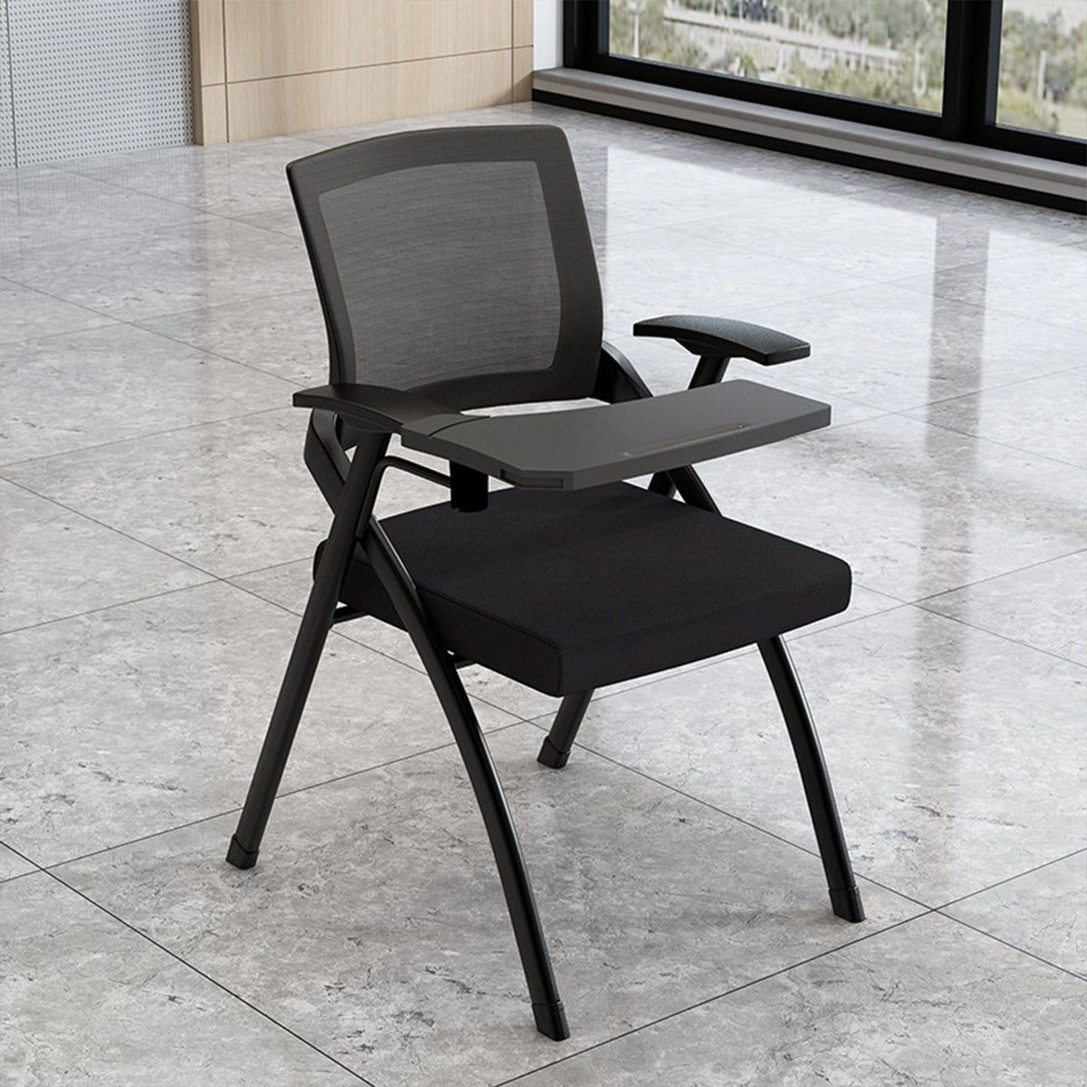 Versatile Meeting Room Folding Chair with Built-in Table Board - ANZHAP YZ-717 Main picture 1