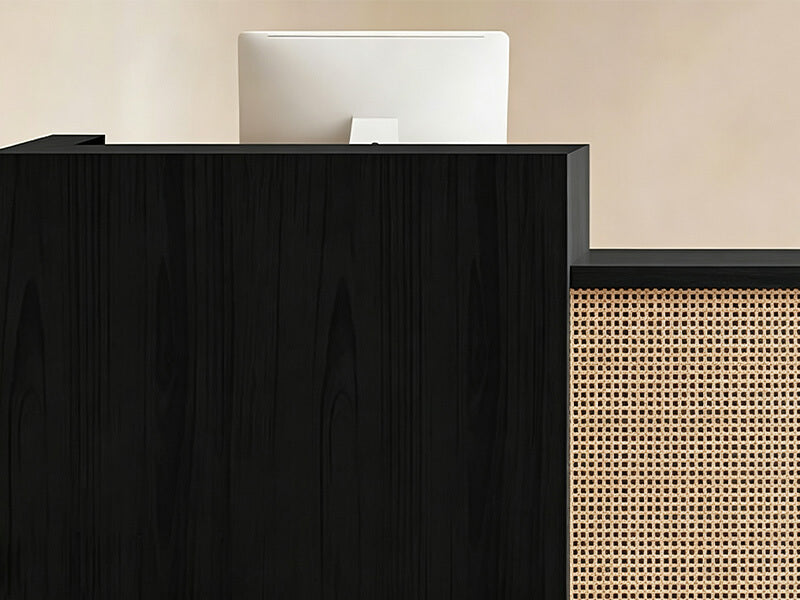 WoodenReceptionDeskwithRattanDetailandLockableStorage-JDT-2296-Detailedpictures 23